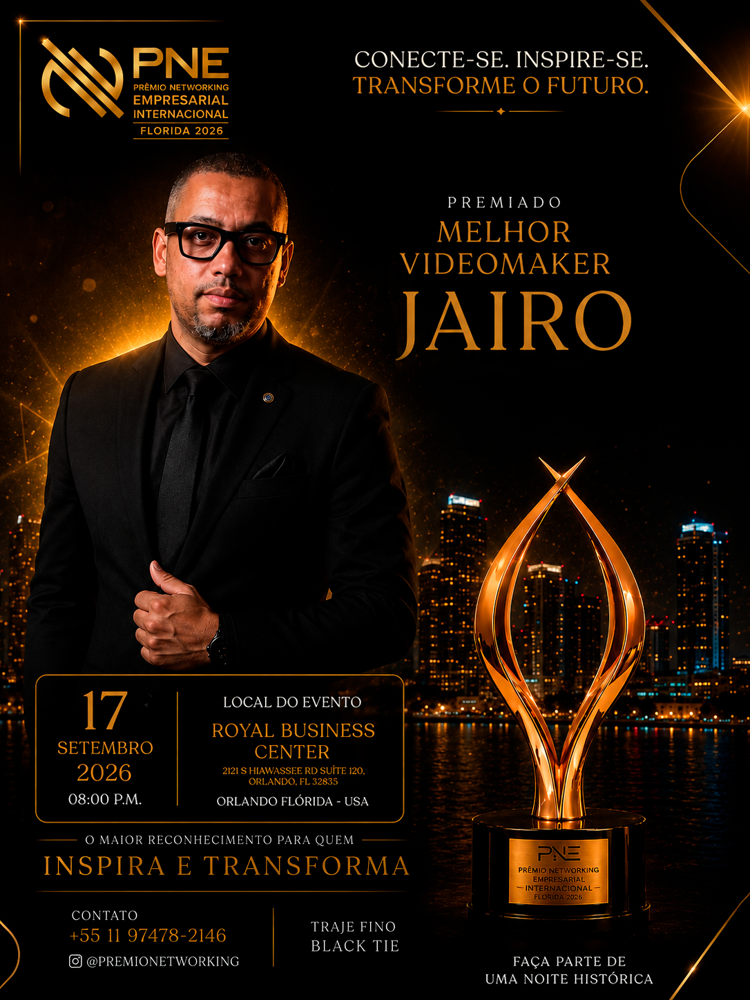 Flyer oficial — Jairo
