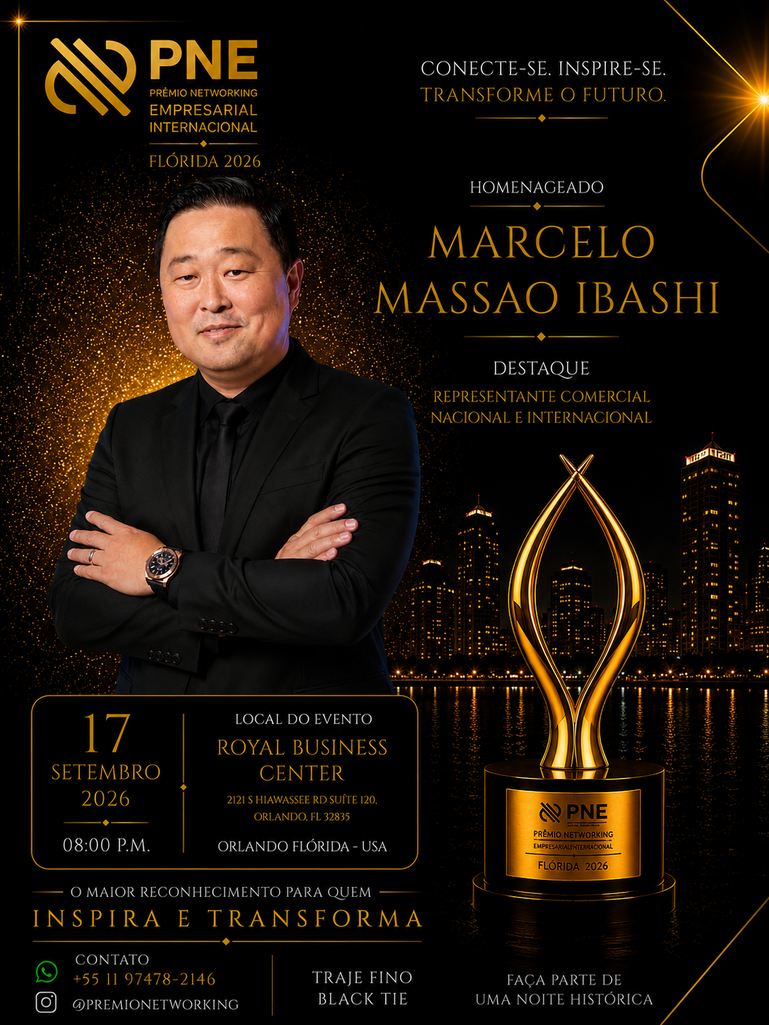 Flyer oficial — Marcelo Massao Ibashi