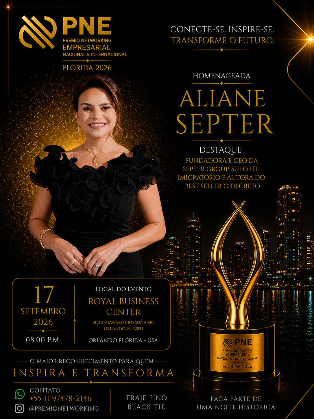 Flyer oficial — Aliane Septer
